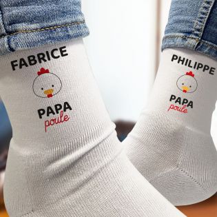 Chaussons personnalisés · Fête des pères