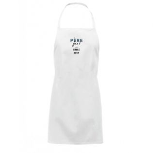 Tablier de cuisine réglable à broder · Père-fect · Cadeau anniversaire papa ou fête des pères