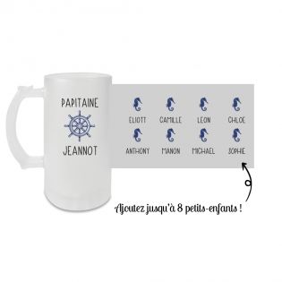 Chope de bière Papitaine, Anniversaire Papy