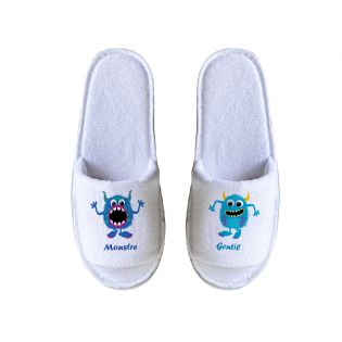 Claquettes chausson personnalisées