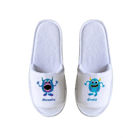 Claquettes chausson personnalisées