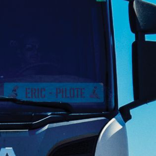 plaque d'immatriculation personnalisé avec prénom ou surnom · Cadeau routier pour camion