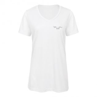 T-shirt col V - Maman d'amour - Femme