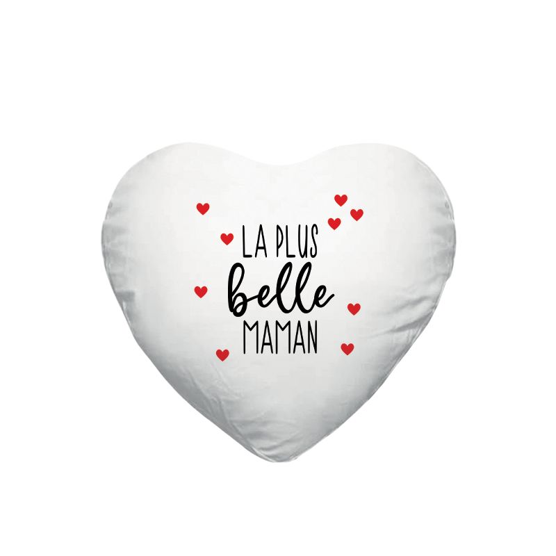 Coussin personnalisé Fête des mères | Cœur Coussin personnalisé Fête des mères | Cœur