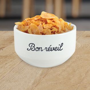 GRAZDesign Set petit-déjeuner enfant personnalisé avec nom – Bol à