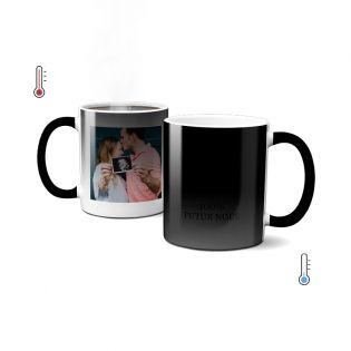 Tasse Personnalisée avec Photo Mug Magique Personnalisable en Ligne  Changeante de Couleur Sensible à la Chaleur Tasse à Café Thé Chaud en  Céramique