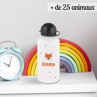 Gourde Shiva 50cl prénom+nom - Initiatives Objets Personnalisés