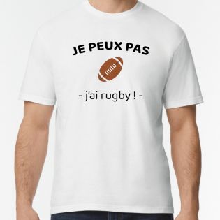 T-shirt j'peux pas y'a l'om - cadeau homme Taille S