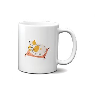 Mug en céramique blanc personnalisé avec Texte et Photo · Cadeau pratique pour amateur de café