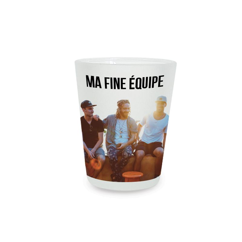 Verre à shooter 3 cL personnalisé avec Texte - Photo - Logo Verre à shooter 3 cL personnalisé avec Texte - Photo - Logo