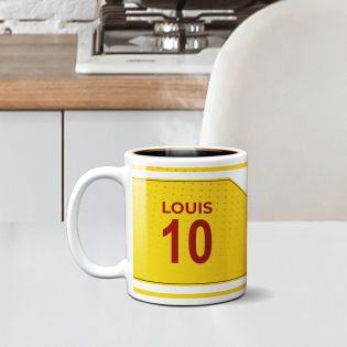 Mug en verre givré personnalisée