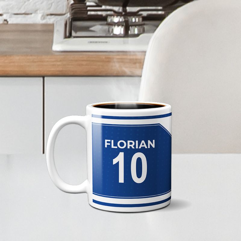 Idée cadeau foot personnalisé Mug club Toulouse Customit