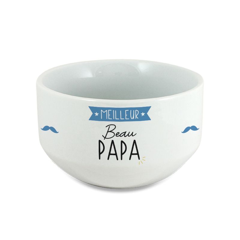 Bol personalisé Prénom pour petit déjeuner modèle Meilleur Beau Papa - Idée  cadeau beau papa