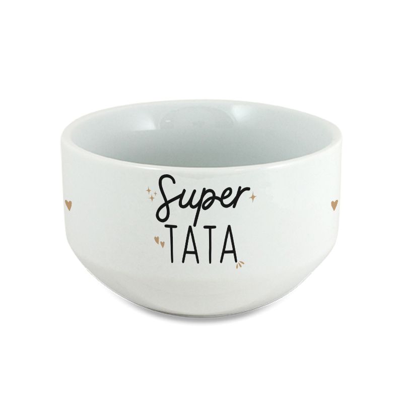 Bol Céramique Super Tata Personnalisé - Cadeau pour sa Tante