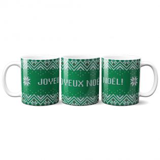 Pack 3 mugs moches de Noël - Idée cadeau idéal pour amateurs de films de Noël - Tasses cocooning à offrir