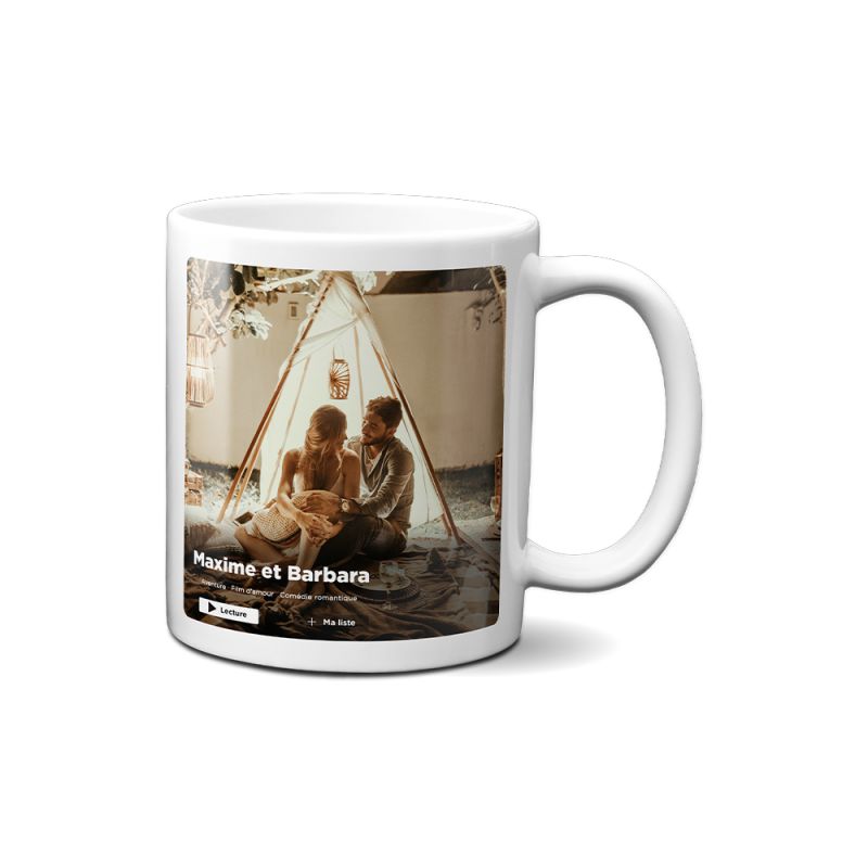 Mug Affiche de Film streaming personnalisable