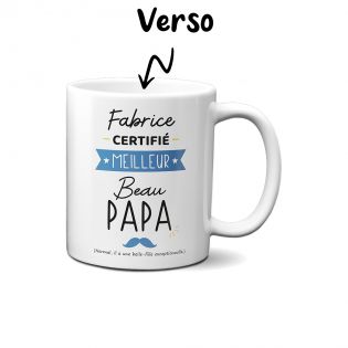 Mug personnalisé pour Papa, Cadeau personnalisé pour Beau Père