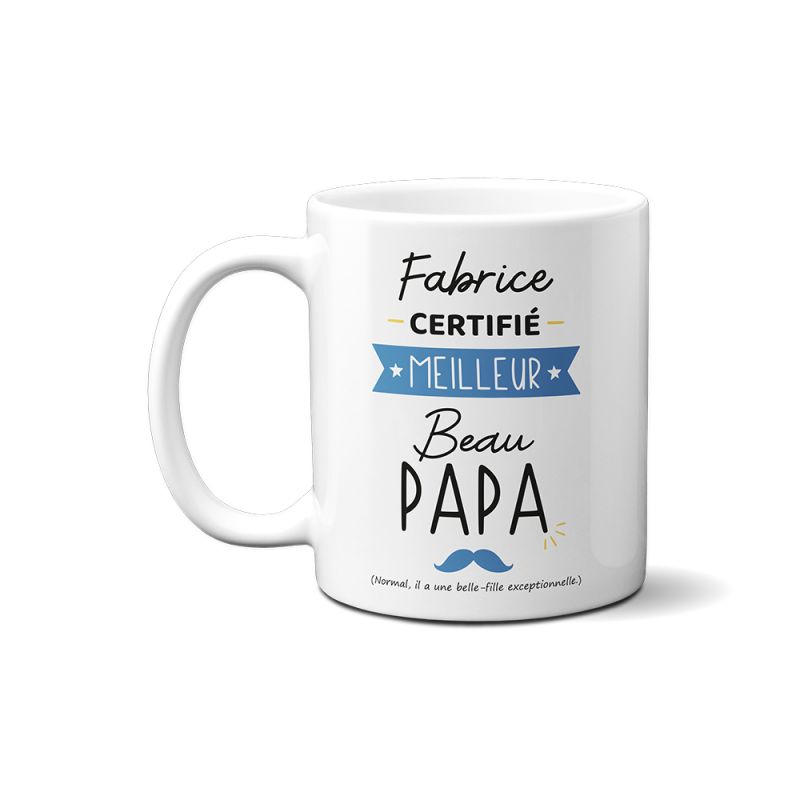 Tasse personnalisé pour Papa, Cadeau personnalisé pour Son Père