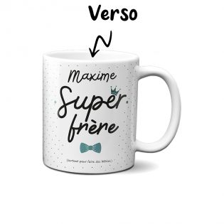 Mug Super Frère Personnalisable 