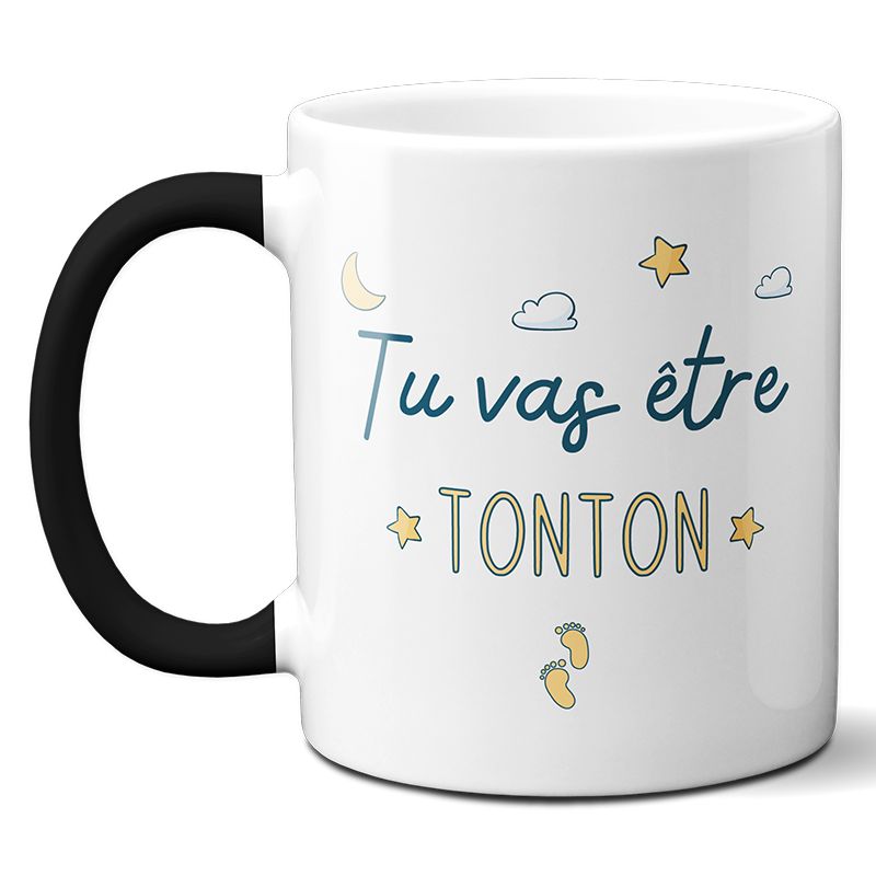 Mug Magique "tu vas être tonton" - 33 cl, céramique - Imprimé en France Mug Magique "tu vas être tonton" - 33 cl, céramique - Imprimé en France
