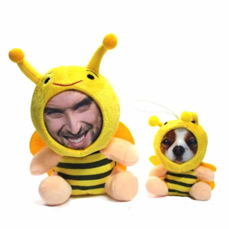 peluche abeille