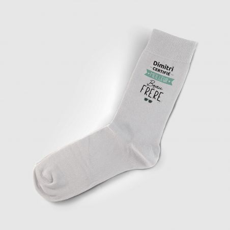 Chaussettes Personnalisables : Meilleur Beau frère