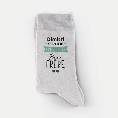 Chaussettes Personnalisables : Meilleur Beau frère
