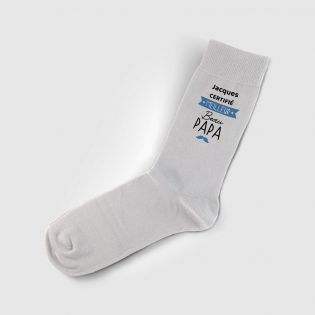 Chaussettes Personnalisables : Certifié meilleur Beau papa