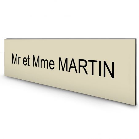 Lot de 40 plaques pour boîte aux lettres - Decayeux 100 x 25 mm