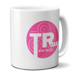 Mug céramique Trisk'elles Roses - 33 cl