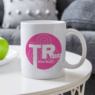 Mug céramique Trisk'elles Roses - 33 cl