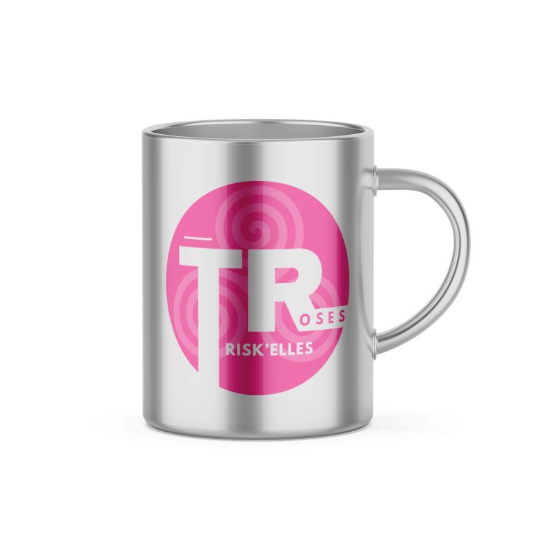 Mug Inox Trisk'elles Roses - 33 cl Mug Inox Trisk'elles Roses - 33 cl