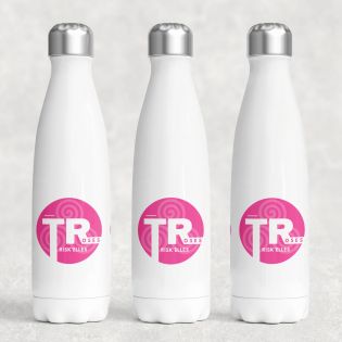 Gourde Isotherme Inox Trisk'elles Roses - 50 cl