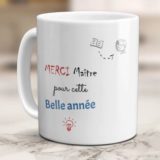 Mug en céramique Merci Maître -33 cl