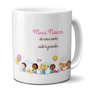 Mug en céramique Merci Nounou - Céramique, 33 cl