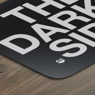 Tapis de Souris Gamer XL – "The Dark Side" – 26x38.5 cm, Ultra Fin, Antidérapant, Tissu Imprimé Haute Définition – Tapis Souris 