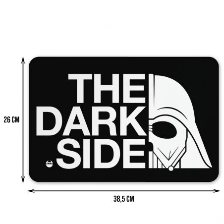 Tapis de Souris Gamer XL – "The Dark Side" – 26x38.5 cm, Ultra Fin, Antidérapant, Tissu Imprimé Haute Définition – Tapis Souris 