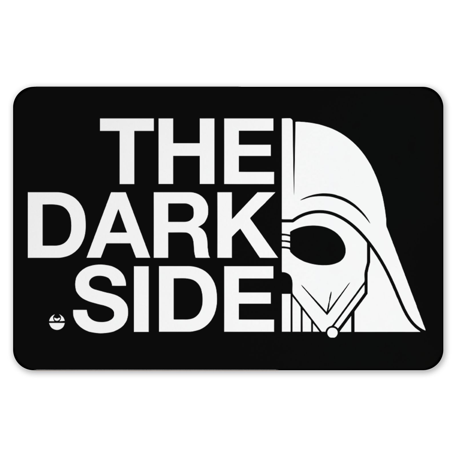 Tapis de Souris Gamer XL – "The Dark Side" – 26x38.5 cm, Ultra Fin, Antidérapant, Tissu Imprimé Haute Définition – Tapis Souris 