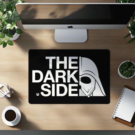 Tapis de Souris Gamer XL – "The Dark Side" – 26x38.5 cm, Ultra Fin, Antidérapant, Tissu Imprimé Haute Définition – Tapis Souris 