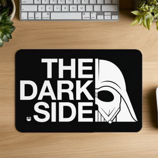 Tapis de Souris Gamer XL – "The Dark Side" – 26x38.5 cm, Ultra Fin, Antidérapant, Tissu Imprimé Haute Définition – Tapis Souris 