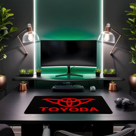 copy ofTapis de Souris Gamer XL – "STOP WARS" – 26x38.5 cm, Noir, Ultra Fin, Tissu Imprimé HD, Base Antidérapante – Tapis Sour