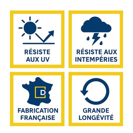 Plaque de tare blanche texte noir pour remorque caravane utilitaire - Marquage gravure laser - Plaque constructeur - 100 x 70 mm