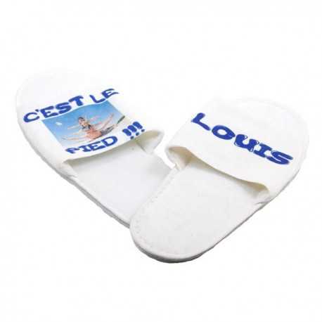 pantoufle personnalisable