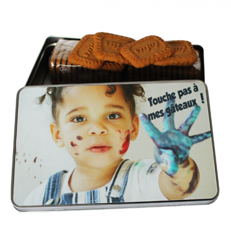 Boite A Gateaux Rectangulaire Personnalisee Avec Vos Photos Preferees Et Textes Personnels