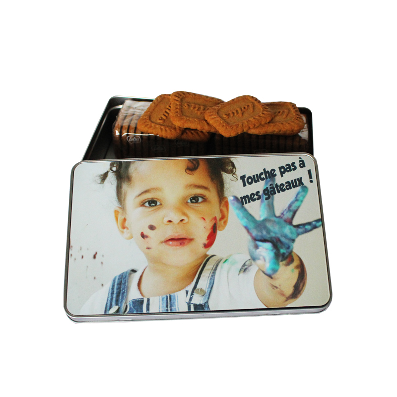 Boite A Gateaux Rectangulaire Personnalisee Avec Vos Photos Preferees Et Textes Personnels