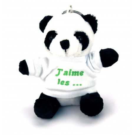 peluche panda personnalisé