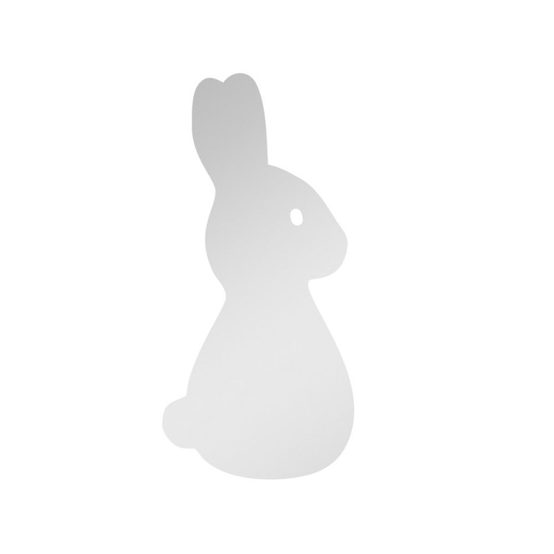 Miroir décoratif modèle Lapin - Série Animaux - Miroir mural acrylique pour décoration intérieure Miroir décoratif modèle Lapin - Série Animaux - Miroir mural acrylique pour décoration intérieure