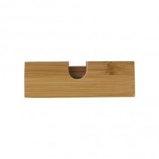 Lot de 4 sous-verres Bambou personnalisés | Beach