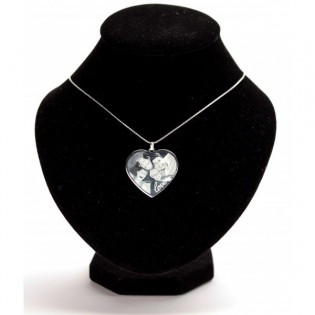 Pendentif Coeur Love gravé Argent [x]