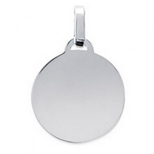 Pendentif Rond gravé Argent